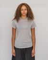 BASERANGE Classic Bamboo Fiber Bamboo Cotton Long Sleeve T-Shirt Collection Round Neck Bottoming Shirt France BAS-TOLS-BA-SU25-GREY MELANGE TOLS-BL-000